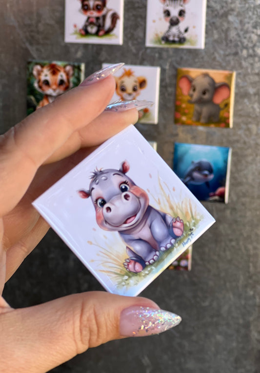 Cute Baby Animals Magnet Sets